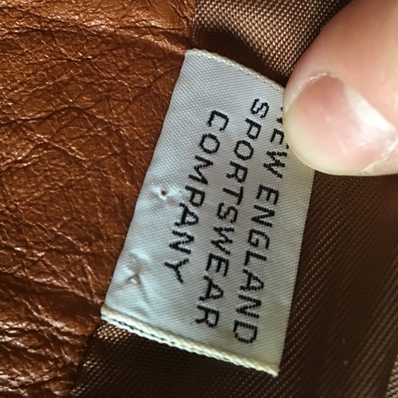 VINTAGE Leather Trench Jacket Medium (Sz 6-8) EUC - Picture 7 of 8